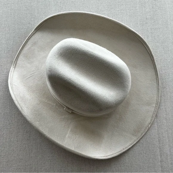 ABCO Off White Rancher Cowboy Hat - Picture 5 of 13